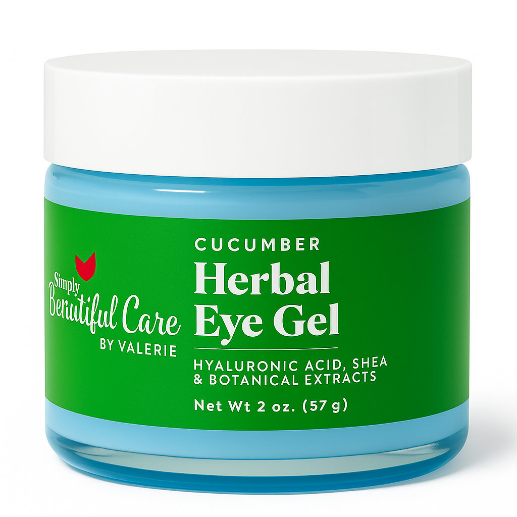 CUCUMBER HERBAL EYE GEL - Simply Beautiful Care By Valerie